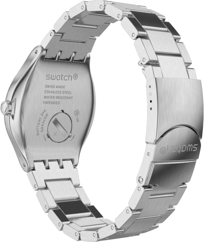 Swatch,IRONY 42.70mm,42.70mm,Stainless Steel,Black,YWS439G
