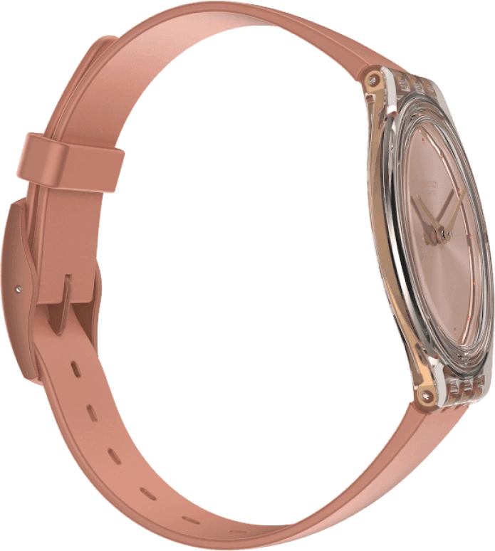Swatch,SKIN 36.80mm,36.80mm,Plastic,Pink,SVOK108