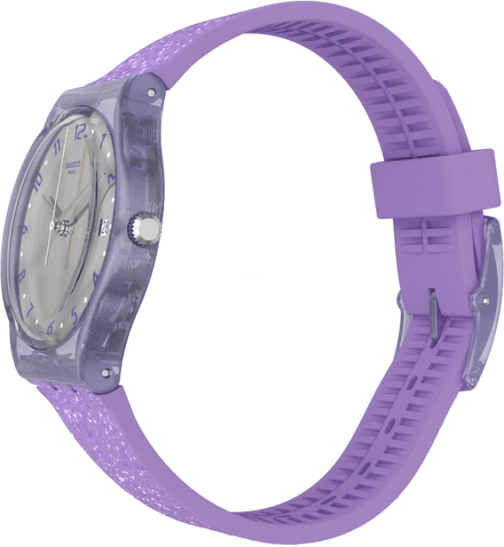 Swatch,Originals 34mm,34mm,Plastic,Silver,Open,GV400