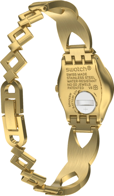 Swatch,IRONY 25mm,25mm,Gold,YSG164G