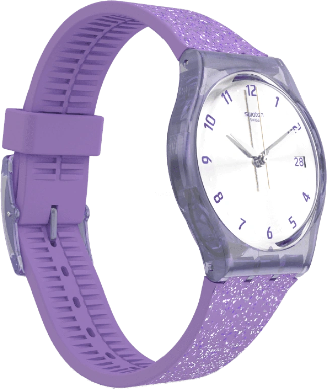 Swatch,Originals 34mm,34mm,Plastic,Silver,Open,GV400