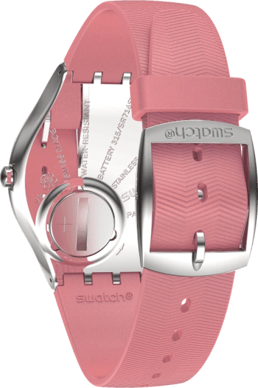 Swatch,SKIN 38mm,38mm,Pink,SYXS135
