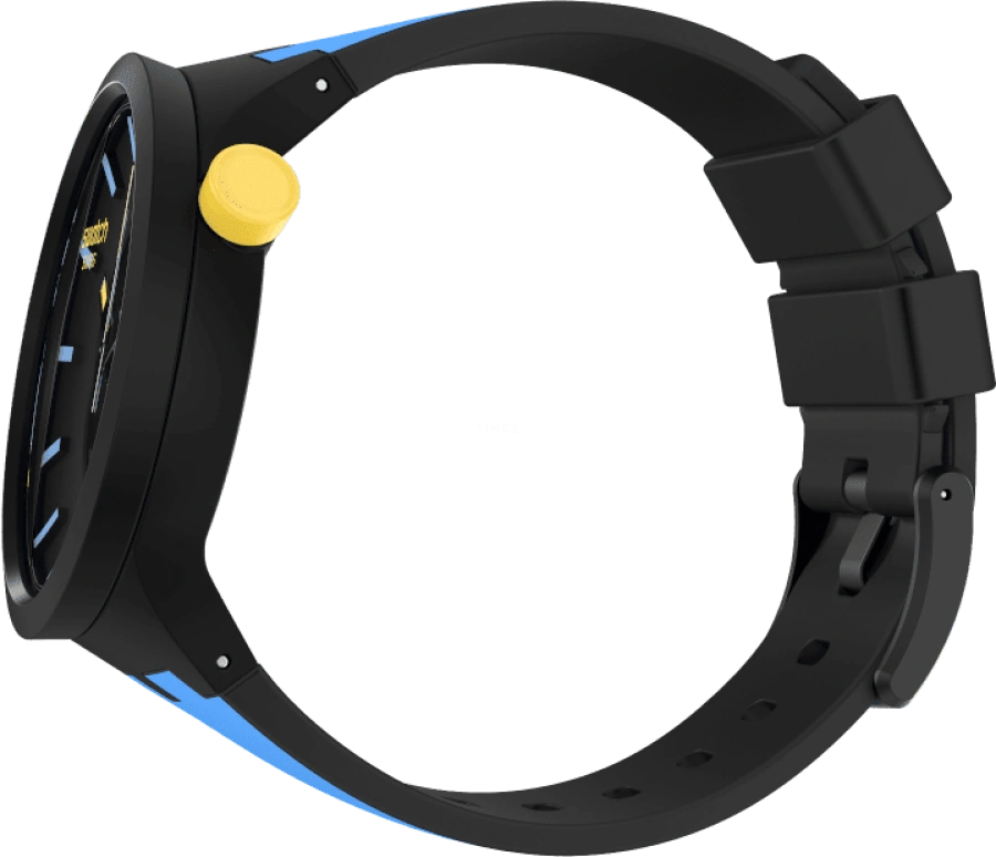 Swatch,THE BOLD 47mm,47mm,Black,SB03B108