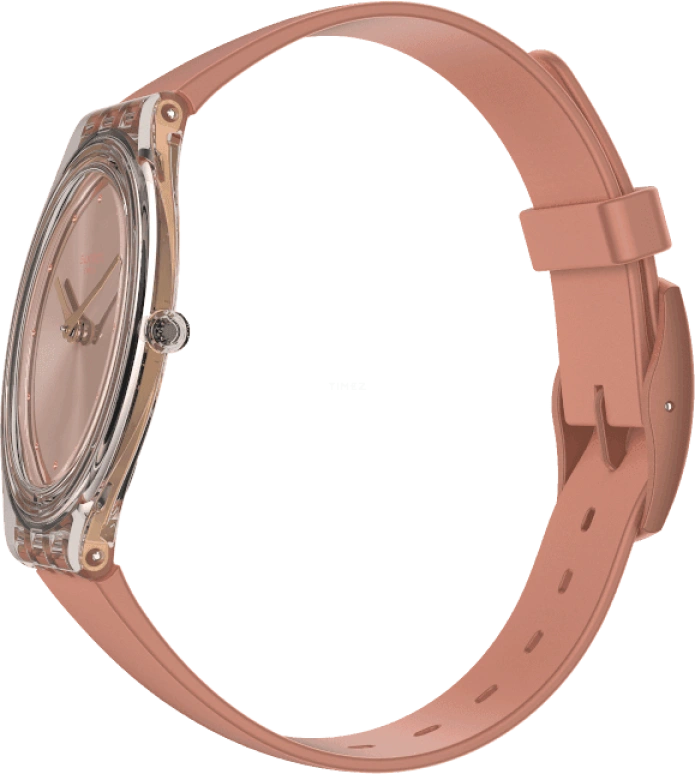 Swatch,SKIN 36.80mm,36.80mm,Plastic,Pink,SVOK108