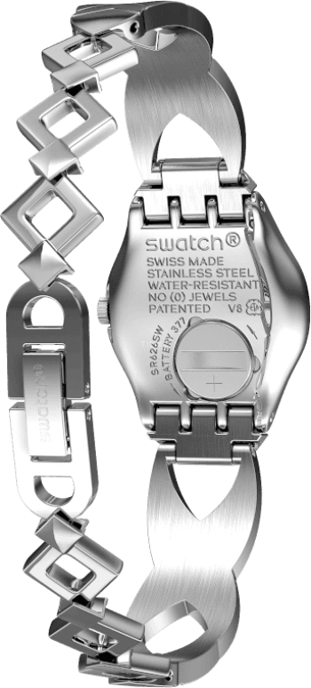 Swatch,IRONY 25mm,25mm,Stainless Steel,Silver White,YSS332G