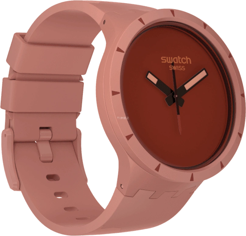 Swatch,THE BOLD 47mm,47mm,Bioceramic,Ceramic,Red,Sapphire,Crystal Glass,SB03R100
