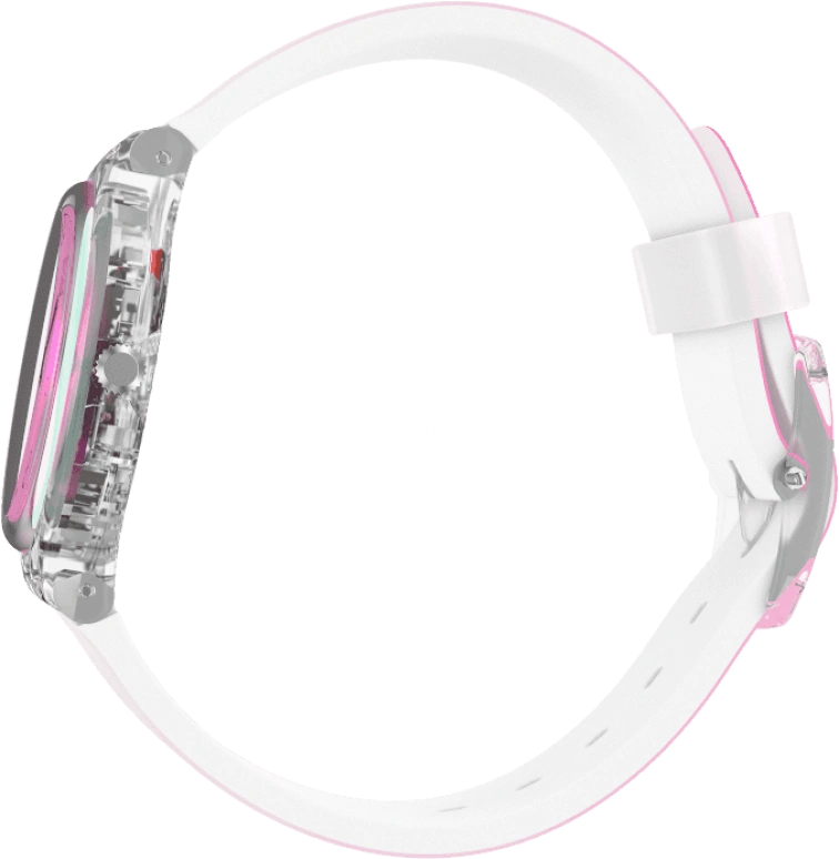 Swatch,Originals 34mm,34mm,Plastic,Pink,Sapphire,Crystal Glass,GE719