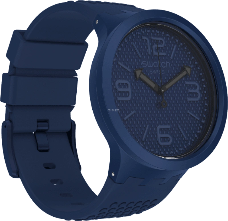 Swatch,THE BOLD 47mm,47mm,Plastic,Black,SO27N100