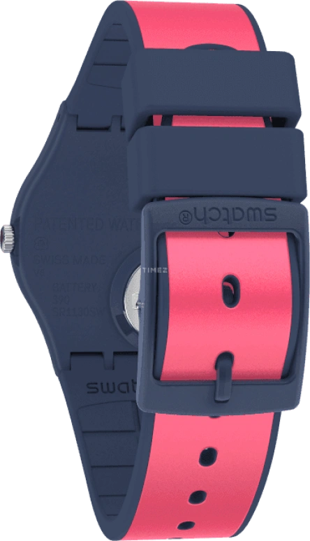 Swatch,Originals 34mm,34mm,Plastic,Pink,GN264