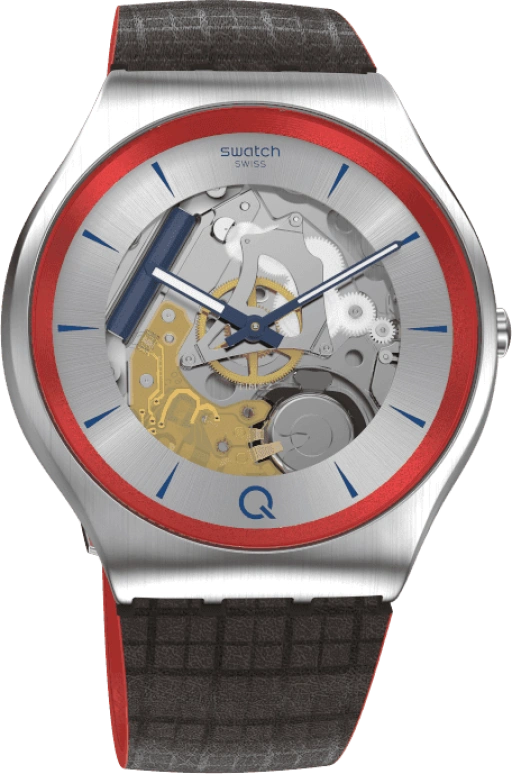 Swatch,Other ,Stainless Steel,Sapphire,Crystal Glass,SS07Z102
