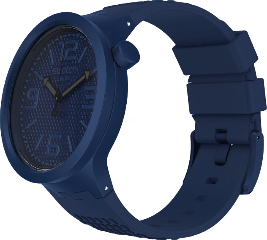 Swatch,THE BOLD 47mm,47mm,Plastic,Black,SO27N100