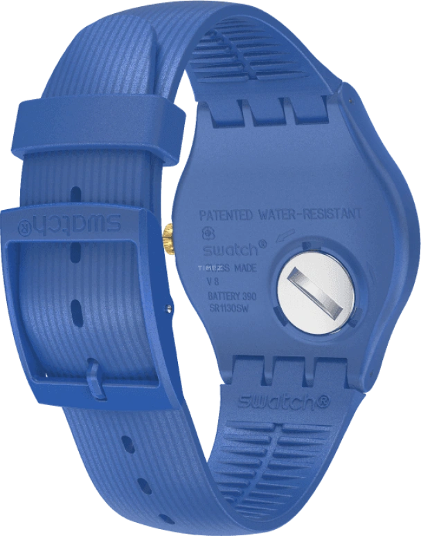 Swatch,Originals 41mm,41mm,Plastic,Blue,SUON143