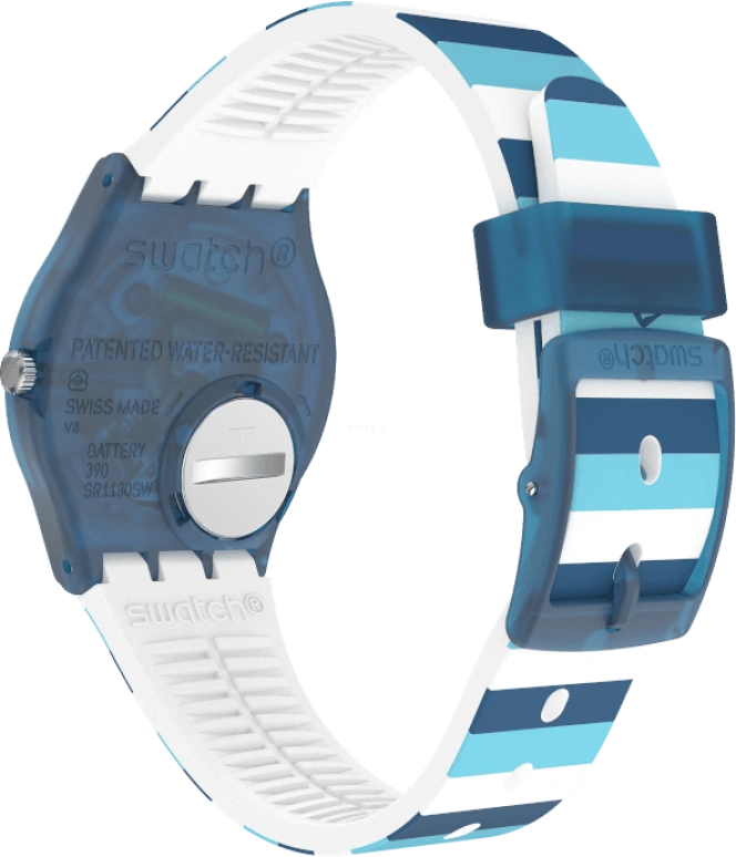 Swatch,Originals 34mm,34mm,White,Open,GN728