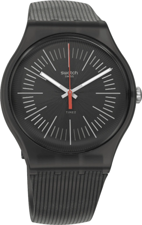 Swatch,Originals 41x47.40mm,41x47.40mm,Plastic,Black,SUOB178