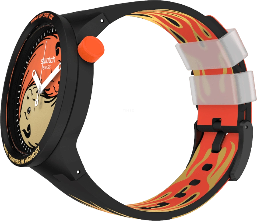 Swatch,THE BOLD 47mm,47mm,Plastic,SO27Z109