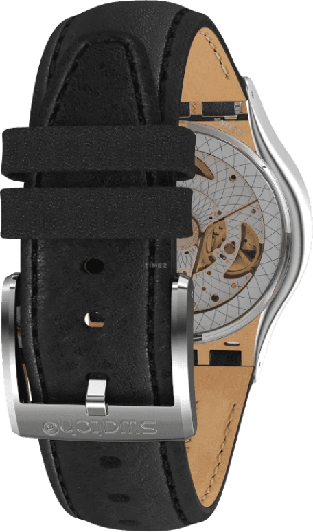 Swatch,IRONY 42mm,42mm,Black,Open,SY23S400