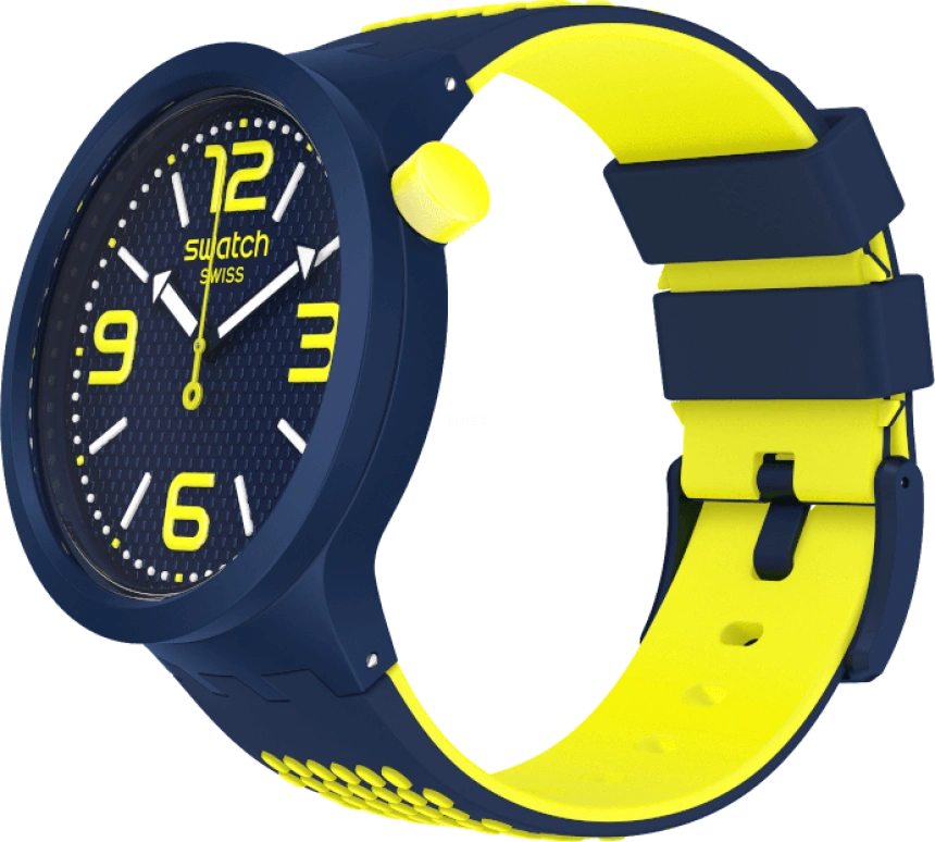 Swatch,THE BOLD 47mm,47mm,Plastic,Black,SO27N102