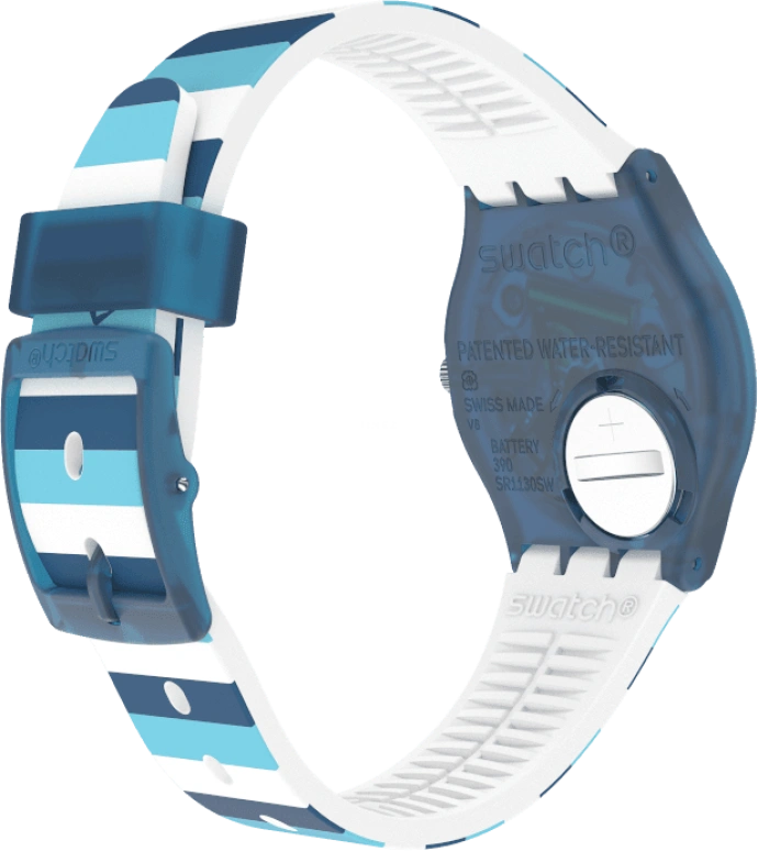 Swatch,Originals 34mm,34mm,White,Open,GN728