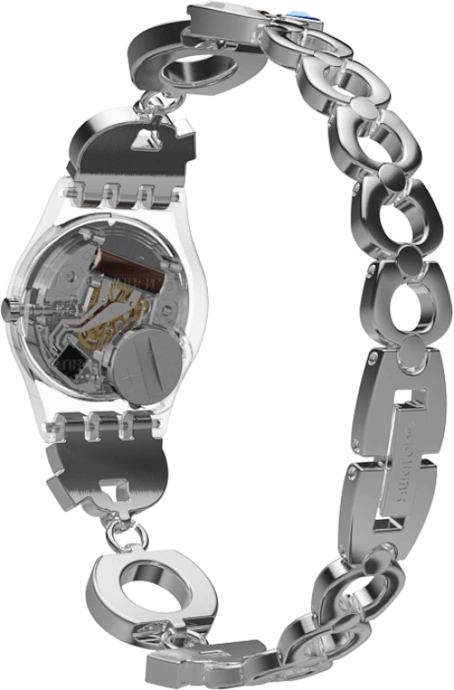 Swatch,CLASSIC 25mm,25mm,Plastic,Cream,LK292G