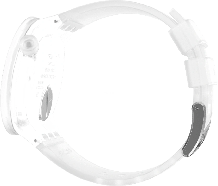 Swatch,CLEAR 47mm,47mm,Open,SB01K100