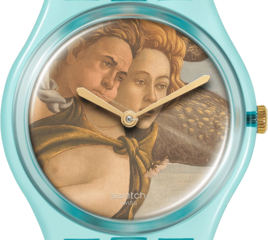 Swatch,Originals 34mm,34mm,Plastic,Multi-Color,Quartz,Sapphire,Crystal Glass,Round,GZ360