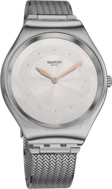 Swatch,SKIN 38mm,38mm,Stainless Steel,Pink Red,Red,SYXS117M