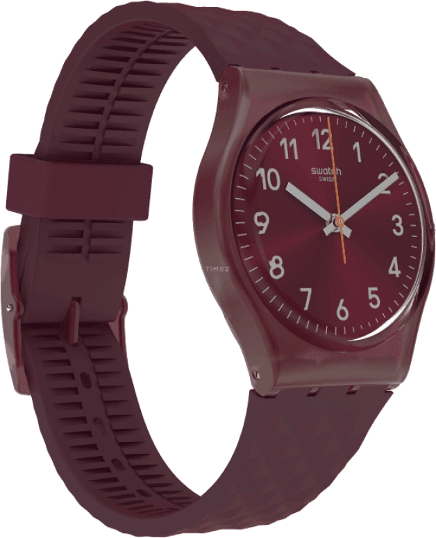 Swatch,Originals 34x39.20mm,34x39.20mm,Plastic,Red,GR184