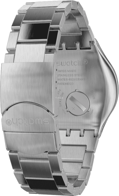 Swatch,IRONY 42.70mm,42.70mm,Stainless Steel,Black,YWS439G
