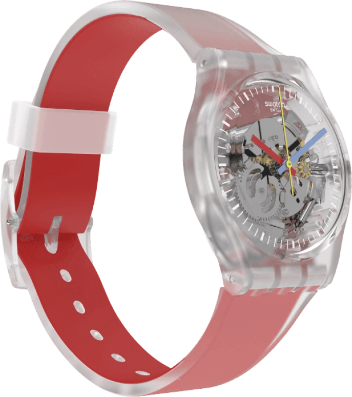 Swatch,CLEAR 34mm,34mm,Open,GE292