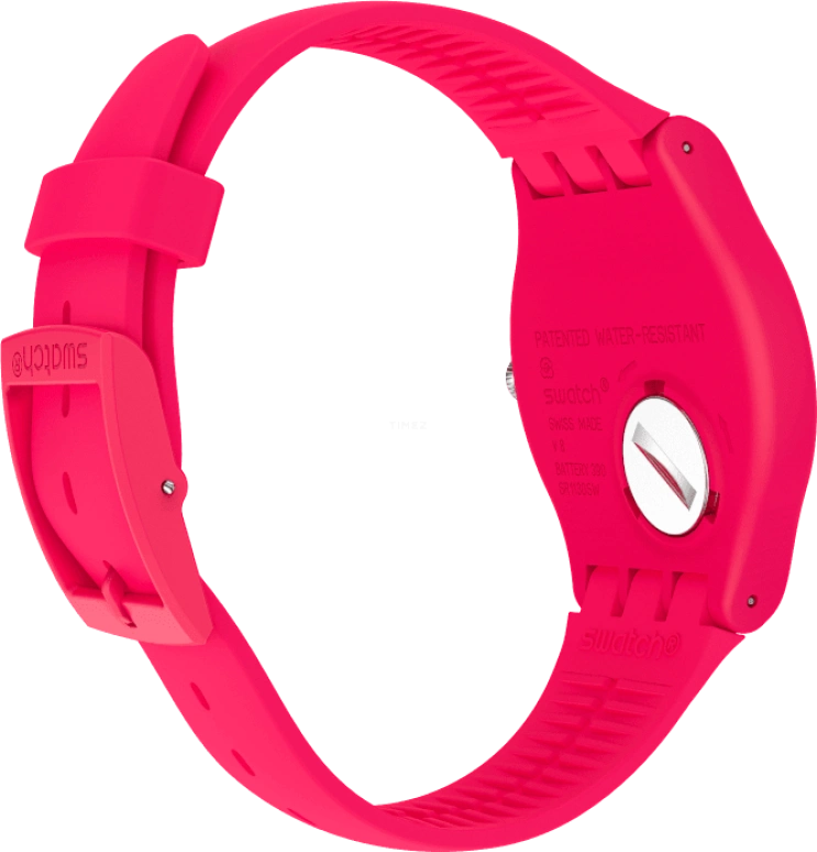 Swatch,CLASSIC ,Plastic,Red,SUOR704