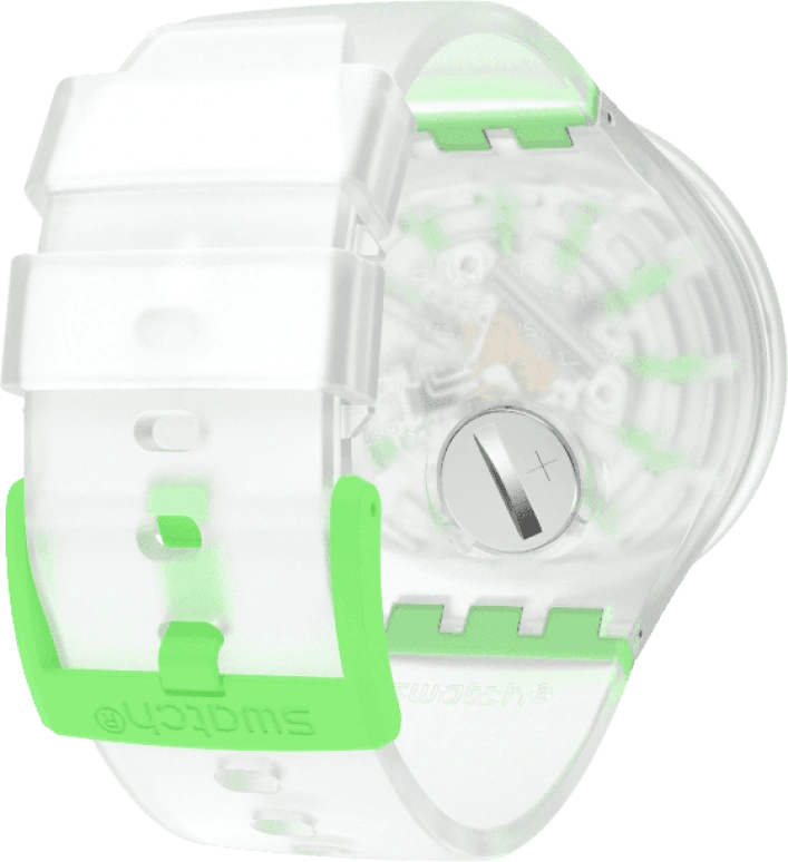Swatch,THE BOLD 47mm,47mm,Plastic,White,SO27E104