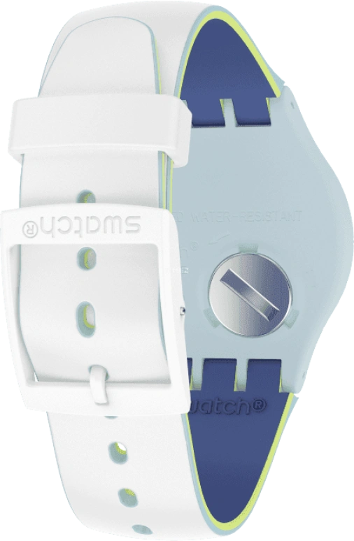 Swatch,Originals 41mm,41mm,Plastic,White,SUOS404