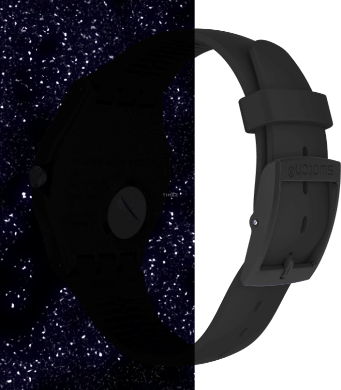 Swatch,Originals 41mm,41mm,Plastic,Black,Closed,SUOB185