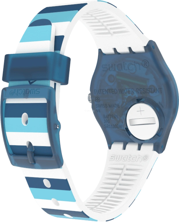 Swatch,Originals 34mm,34mm,White,Open,GN728