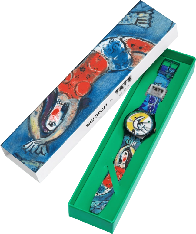 Swatch,Originals 41mm,41mm,Plastic,Yellow,White,Quartz,Round,Blue,SUOZ365
