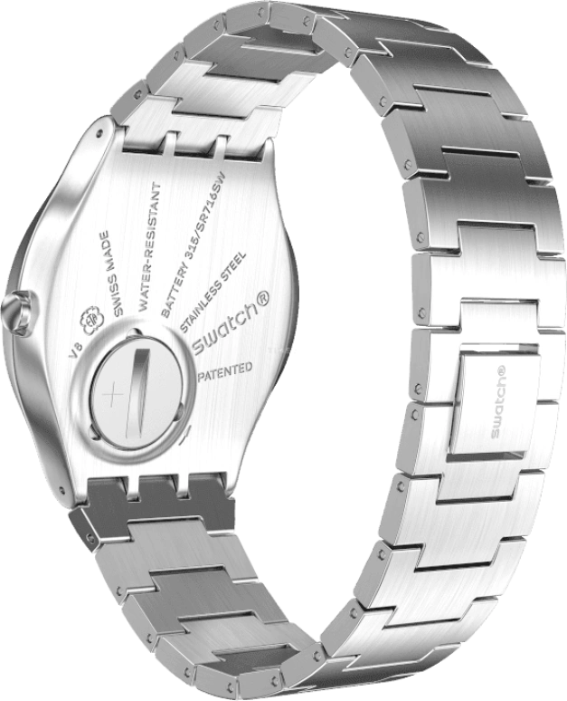 Swatch,SKIN ,Stainless Steel,Blue,SS07S106G