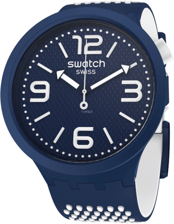 Swatch,THE BOLD 47mm,47mm,Plastic,Black,SO27N101