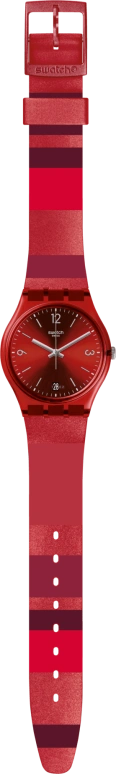 Swatch,Originals 34x39.20mm,34x39.20mm,Plastic,Red,GR406