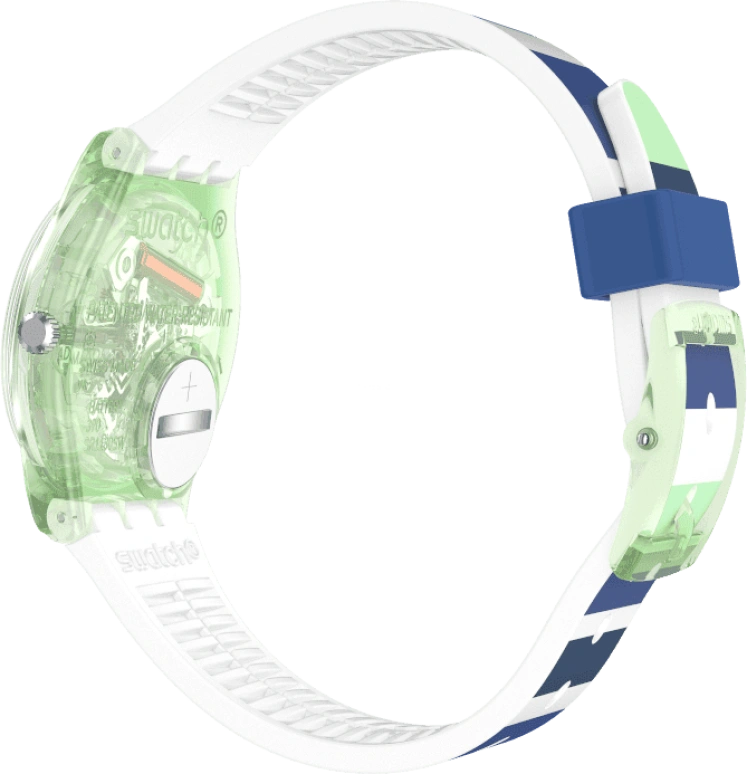 Swatch,Originals 34mm,34mm,Plastic,White,Open,GG711