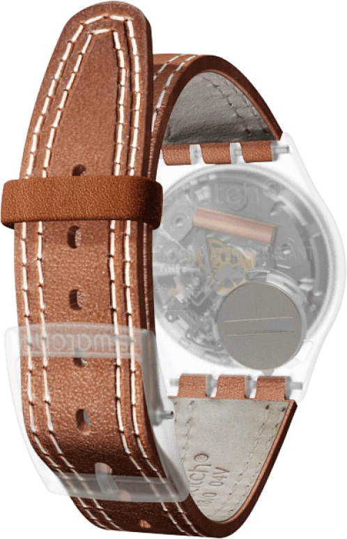 Swatch,Originals 34mm,34mm,Plastic,Blue,GE709