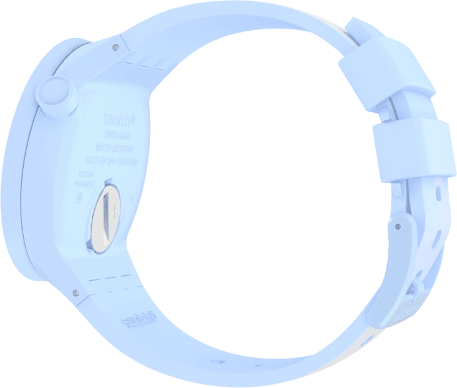 Swatch,THE BOLD 47mm,47mm,Bioceramic,Ceramic,Blue,Sapphire,Crystal Glass,SB03N102