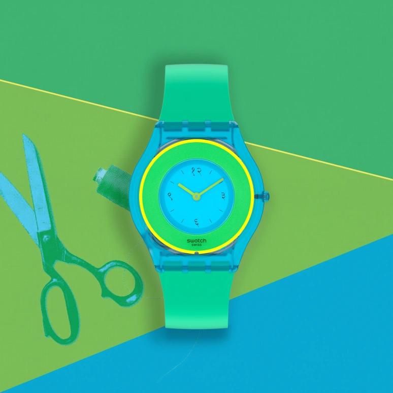 Swatch,Special Edition ,Bioceramic,Transparent,SS08Z100