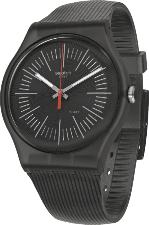 Swatch,Originals 41x47.40mm,41x47.40mm,Plastic,Black,SUOB178