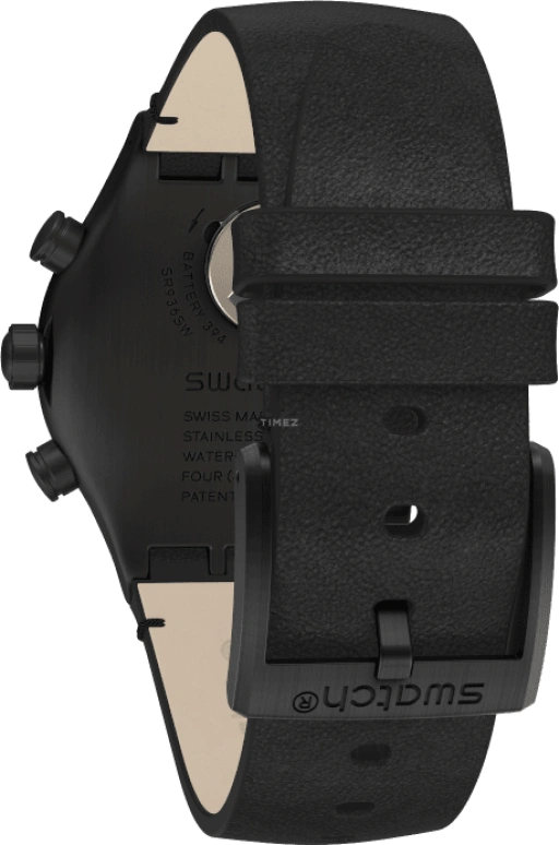 Swatch,IRONY 43x49mm,43x49mm,Black,YVB410