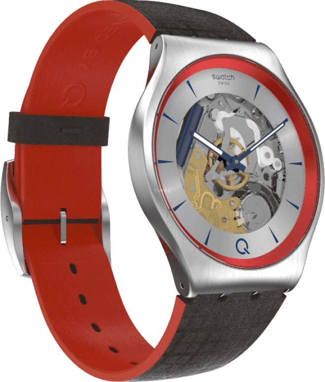 Swatch,Other ,Stainless Steel,Sapphire,Crystal Glass,SS07Z102