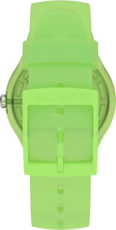 Swatch,Originals 41x47.40mm,41x47.40mm,Plastic,Green,SUOG118