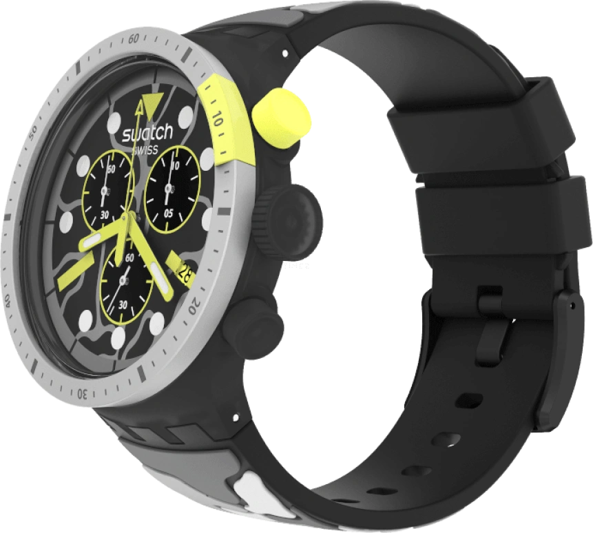 Swatch,THE BOLD 47mm,47mm,Plastic,SB02M400