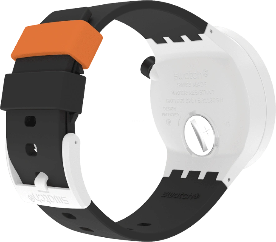 Swatch,THE BOLD 47mm,47mm,Bioceramic,Ceramic,Orange,SB03M104