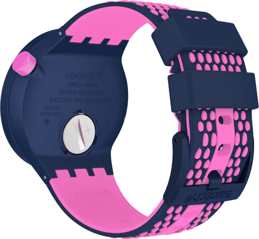 Swatch,THE BOLD 47mm,47mm,Plastic,Black,SO27N103