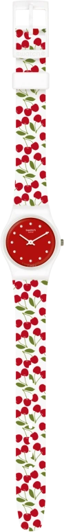 Swatch,Originals 25mm,25mm,Plastic,Red,Sapphire,Crystal Glass,LW167